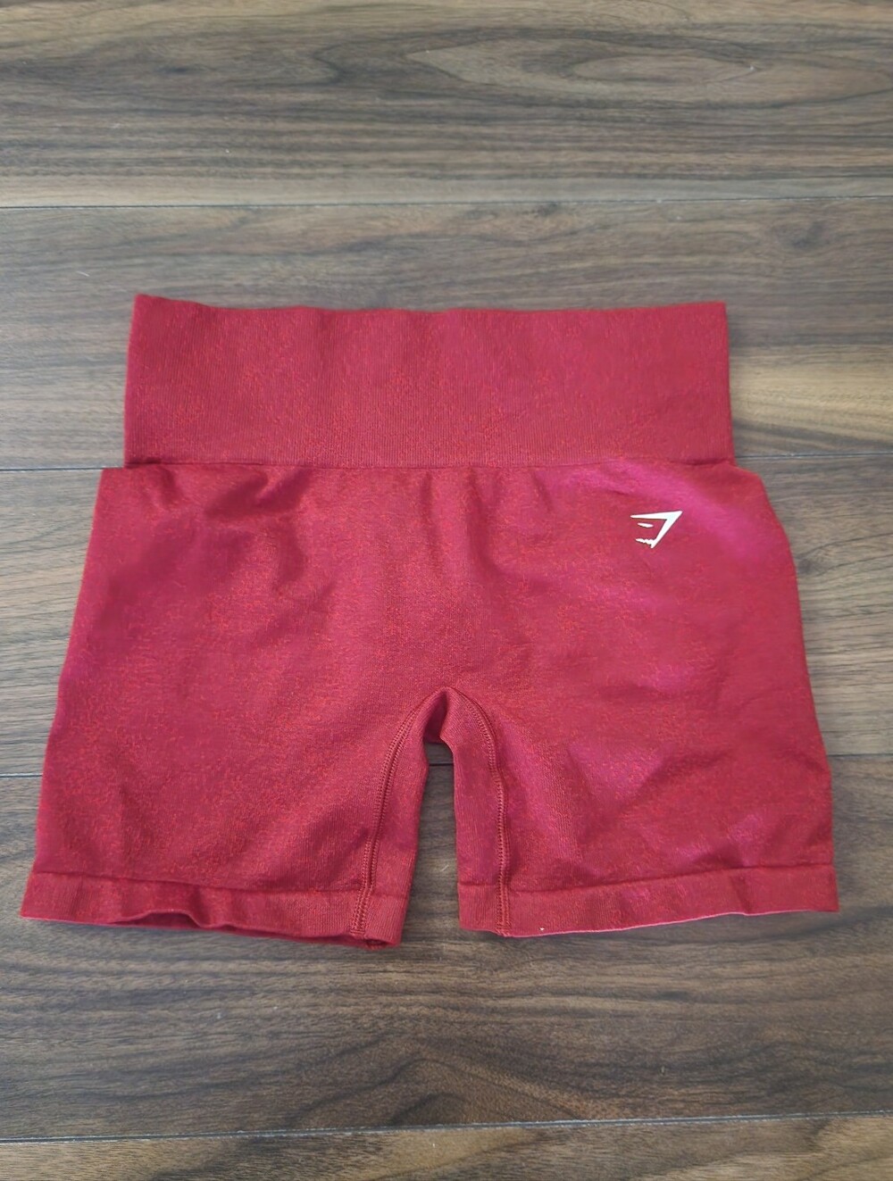 Gymshark Vital Seamless Shorts Burgundy Bike Shorts